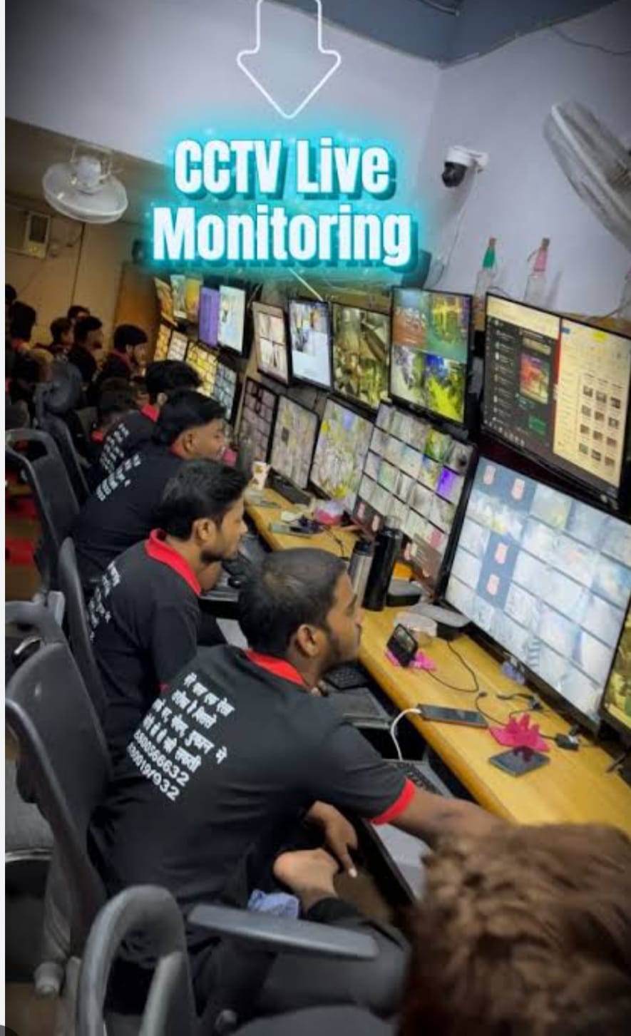 Live CCTV Monitoring
